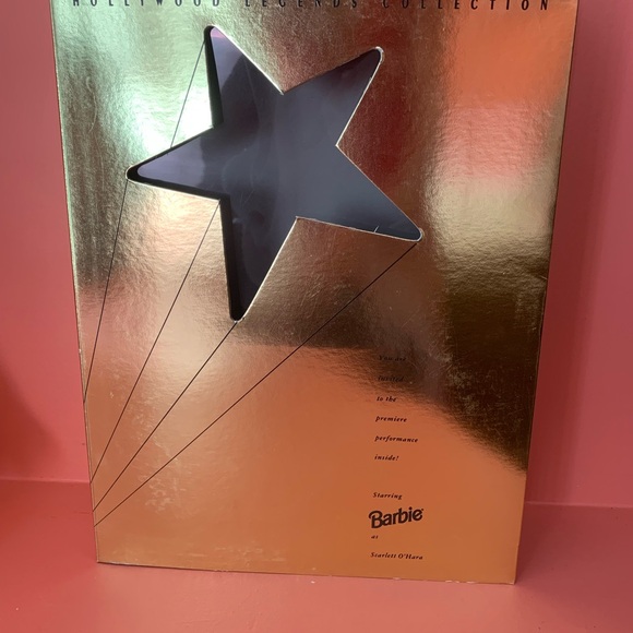 Barbie 1994 Hollywood Legends Scarlett O'Hara Green Dress - Picture 2 of 3